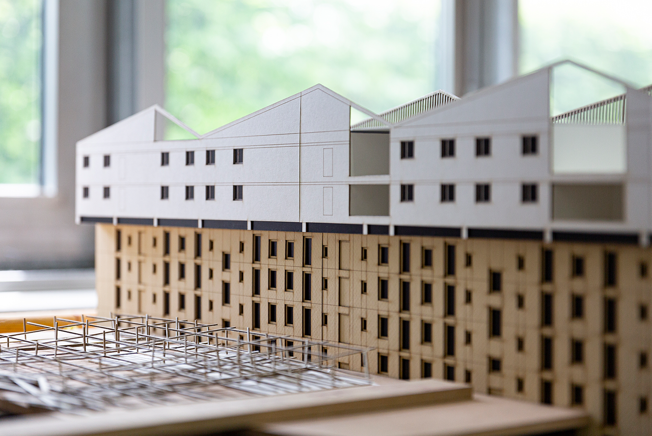 photo of the architecture model