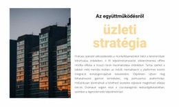 Stratégiai Döntés – Üzleti Prémium Webhelysablon