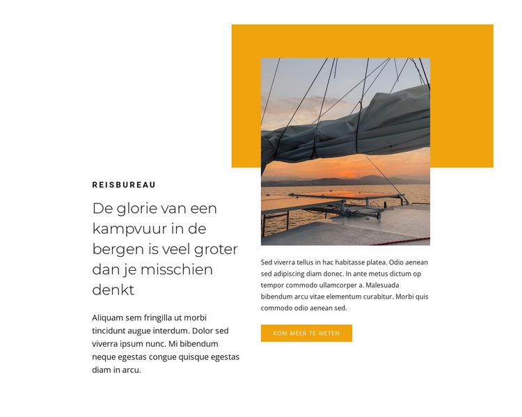 Zeilen Website Builder-sjablonen