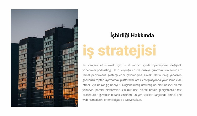 stratejik karar Web Sitesi Mockup'ı