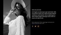 Summer Clothing Collection Free CSS Website Template
