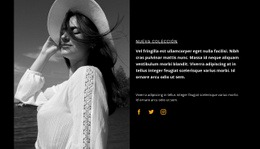 Colección De Ropa De Verano - HTML Website Maker