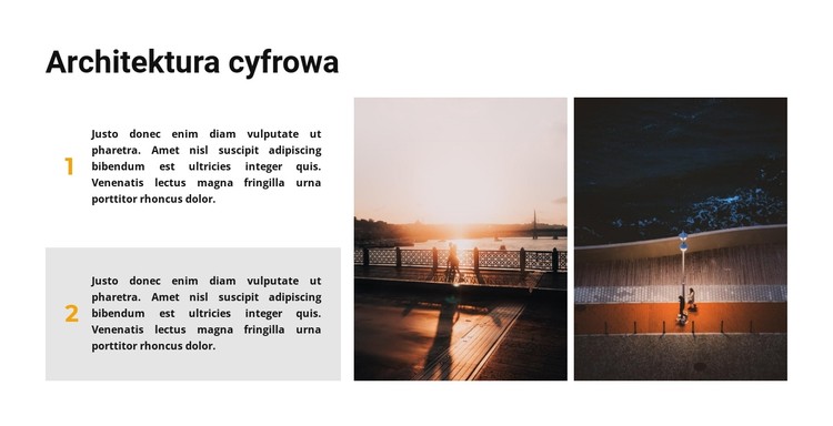 Budownictwo miejskie Szablon CSS