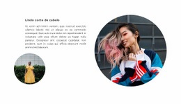 Página Inicial Do Site Para Pinceladas Brilhantes