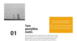 Resim Ve Test Blokları Için Kullanıma Hazır Site Tasarımı