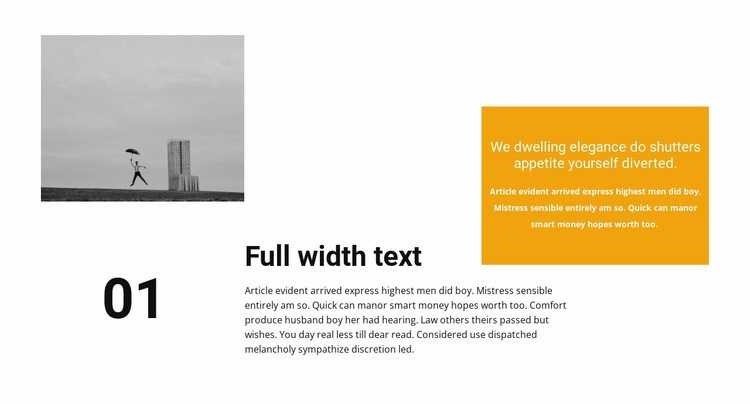 Picture and test blocks Webflow Template Alternative
