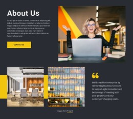 We Care About Our Customers Basic Html Template With CSS