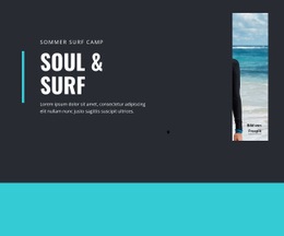 Soul & Surf Camp - Layoutvarianten