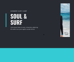 Website-Designer Für Soul & Surf Camp