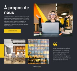 Maquette De Site Web Pour Nous Nous Soucions De Nos Clients