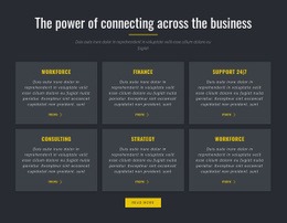 Power Of Business - Html Code For Inspiration
