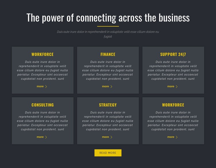  Power of Business Html Code Example