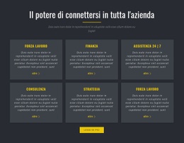 Layout Di Pagina Per Potere Del Business