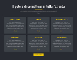 Potere Del Business - Miglior Design Del Modello Di Sito Web
