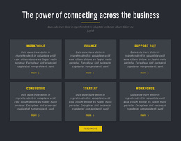Power Of Business - Drag & Drop Joomla Template