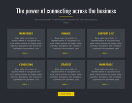 Page Layout For Power Of Business