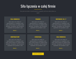 Potęga Biznesu - Najlepszy Projekt Szablonu Strony Internetowej