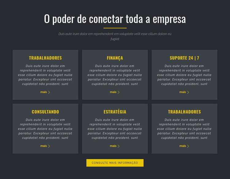  Poder dos Negócios Tema WordPress