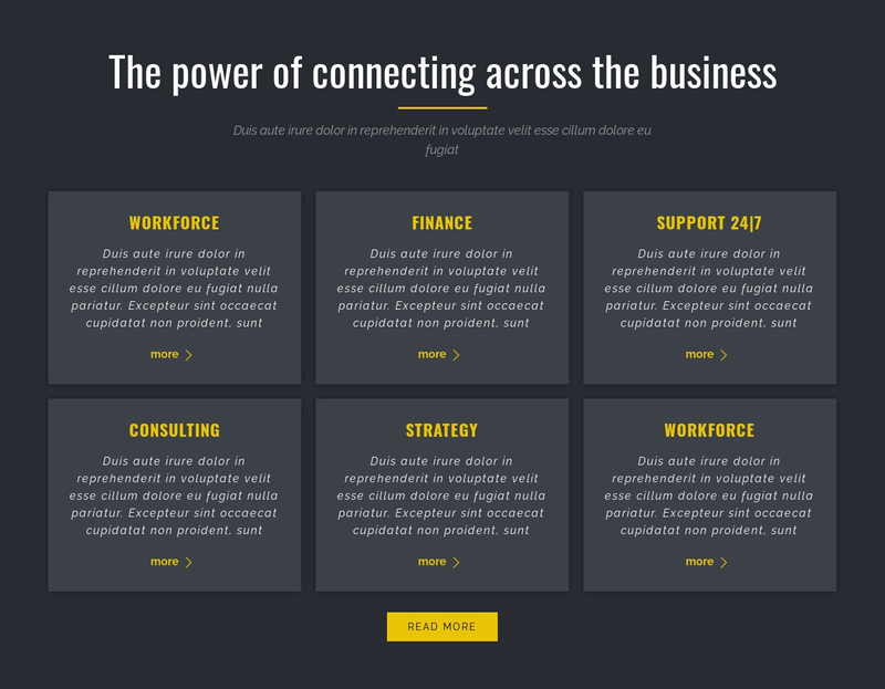  Power of Business Squarespace Template Alternative