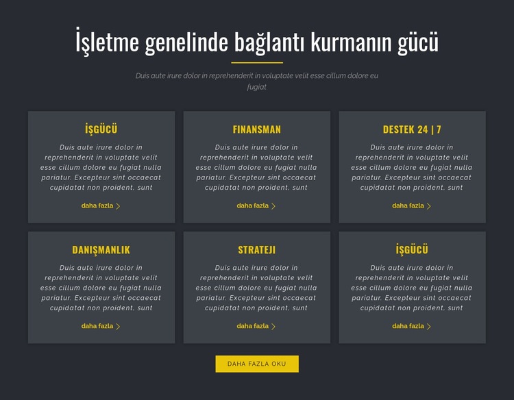  İşin Gücü Web Sitesi Oluşturucu Şablonları