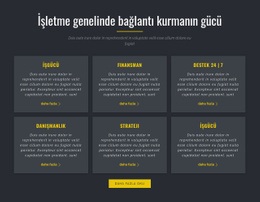 İşin Gücü Için Çarpıcı Web Tasarımı