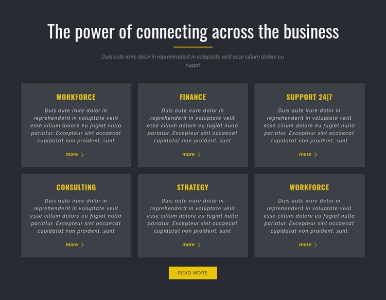  Power of Business Webflow Template Alternative