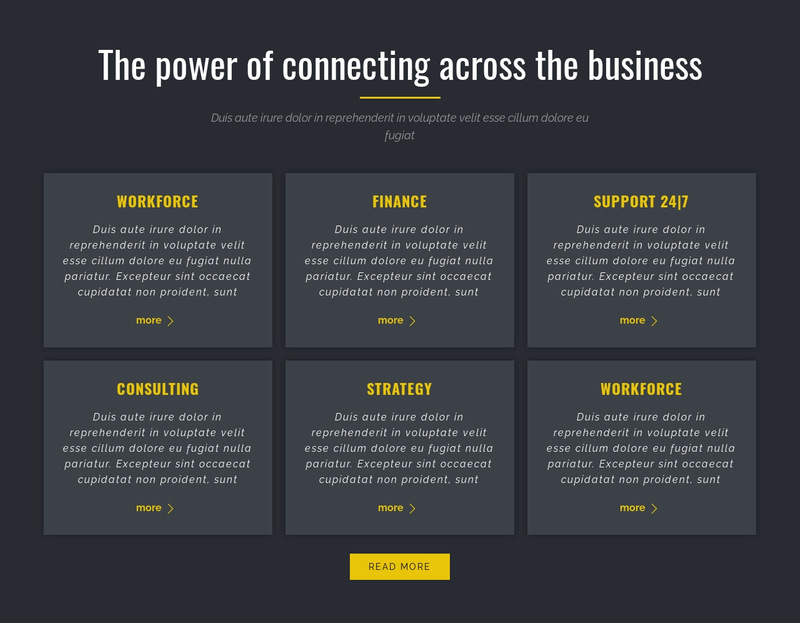  Power of Business Wix Template Alternative