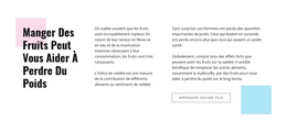 Manger Des Fruits Est Bénéfique Pour La Santé - Conception De Site Web Simple