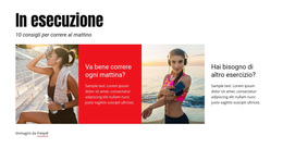 Suggerimenti Per La Corsa - Tema WordPress Scaricabile Gratuitamente