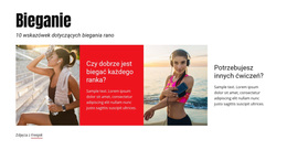 Wskazówki Dotyczące Biegania - Pobierz Bezpłatnie Motyw WordPress