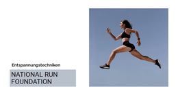Nationaler Lauf - Beste Website-Vorlage