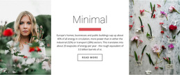 Minimal And Beauty Templates Html5 Responsive Free