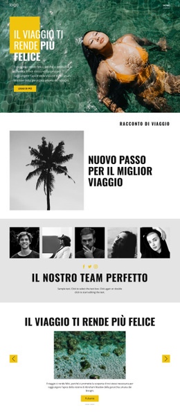 Le Persone Felici Meritano Il Viaggio: Design Semplice