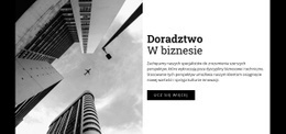 Doradztwo W Biznesie - Przeciągnij I Upuść Motyw WordPress