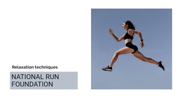 National Run - Personal Website Template