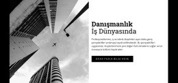 İş Danışmanlığı - Şablon HTML5, Duyarlı, Ücretsiz