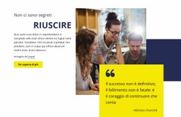 Non Ci Sono Segreti Per Il Successo Modello