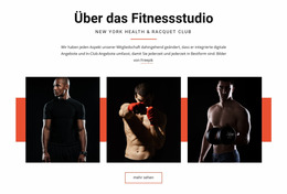 Über Das Fitnessstudio - Einfache Joomla-Vorlage