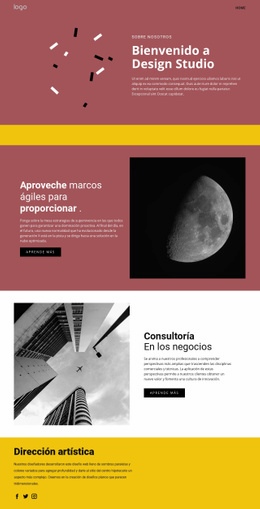 HTML5 Responsivo Para Estudio De Arte Expresivo