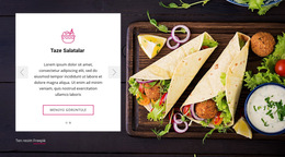 Taze Salatalar - Açılış Sayfası