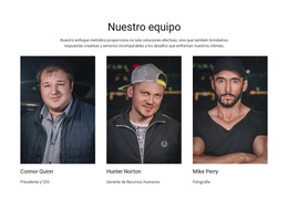 Grupo De Peluquería: Plantilla Web HTML