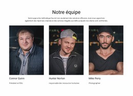 Créateur De Site Web Prêt À L'Emploi Pour Groupe De Coiffeurs