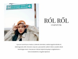 Az Új Gyűjtősorról - Professzionális Webhelysablon