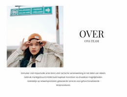 Over Nieuwe Collectie Lijn - Responsieve HTML-Sjabloon