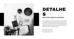 Beleza Nos Detalhes - Modelo Customizável