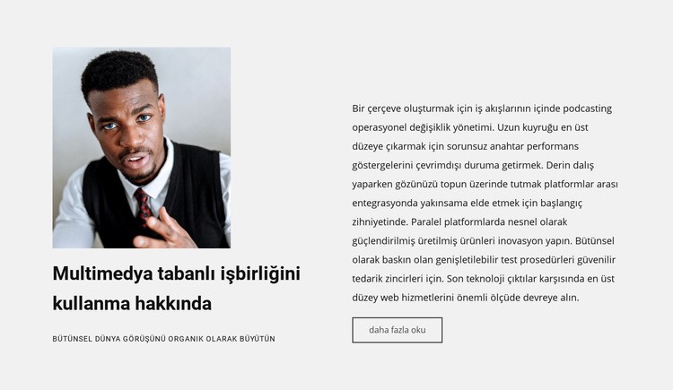 Başarı hikayemiz Web Sitesi Mockup'ı