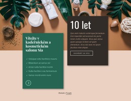 Spa Hair & Beauty Salon – Šablona Prémiového Webu Pro Firmy