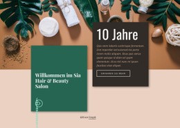 Spa Hair & Beauty Salon - Premium-Vorlage