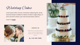 Wedding Cakes Html Code Example