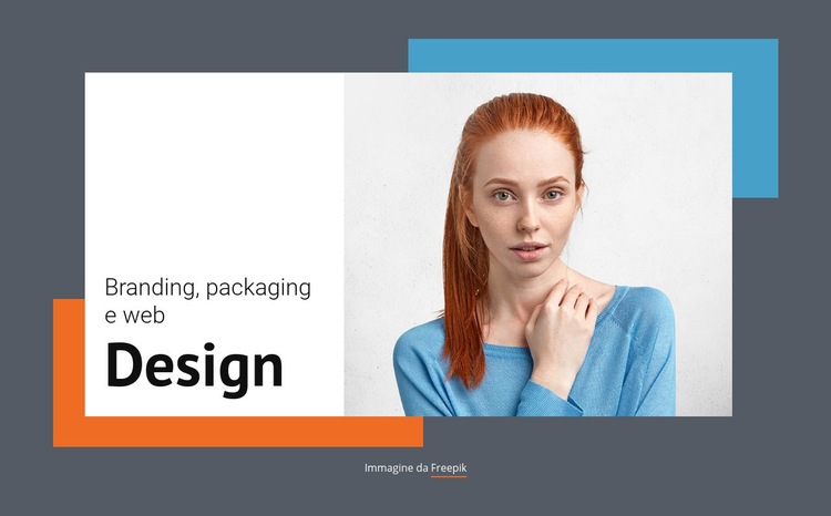 Branding, arte e design Modelli di Website Builder